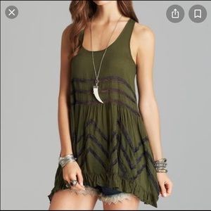 Free People Voile slip dress